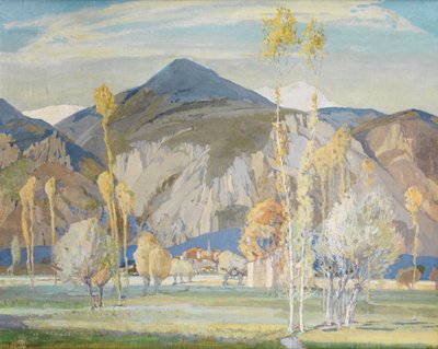 De Maritieme Alpen, nabij Alassio door Freda Marston