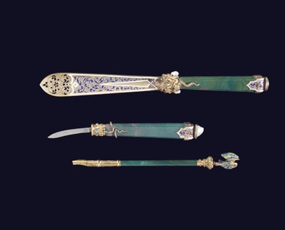 Napoleon III Case Necessarie de Bureau, c.1864-66 door Frederic Jules Rudolphi