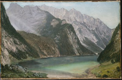 Alpenmeer door Frederic Edwin Church