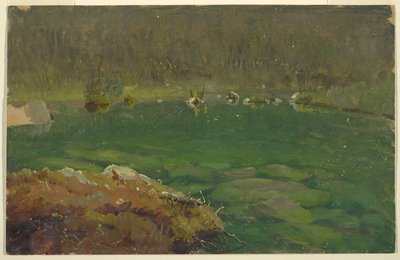 Alpenmeer, Beieren of Zwitserland door Frederic Edwin Church