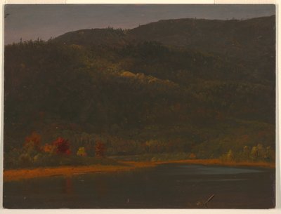 Herfstlandschap door Frederic Edwin Church