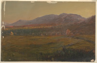 Herfstlandschap, Hudson, New York door Frederic Edwin Church