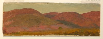 Herfstlandschap, Hudson Valley door Frederic Edwin Church