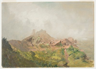 Basis van de Amerikaanse watervallen, Niagara door Frederic Edwin Church
