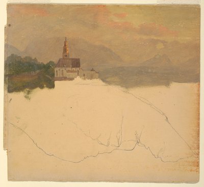 Beiers Landschap door Frederic Edwin Church