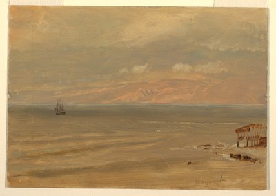 Baai van Beiroet door Frederic Edwin Church