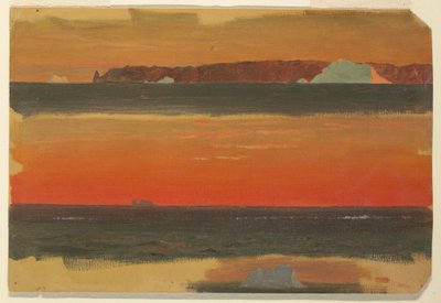 Kaap St. John, Newfoundland, 1 juni 1859 door Frederic Edwin Church