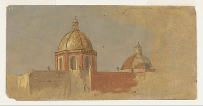 Colombia of Ecuador, kerkdaken door Frederic Edwin Church