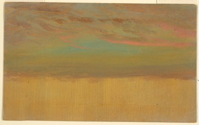Tekening, Wolkenstudie, 1870-80 door Frederic Edwin Church