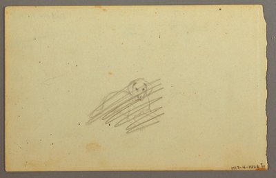 Tekening, Koeien, 1844 door Frederic Edwin Church