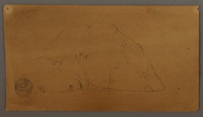 Tekening, ijsberg, Labrador, Newfoundland of Nova Scotia, 1859 door Frederic Edwin Church