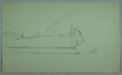 Tekening, juni of juli 1859, juni of juli 1859 door Frederic Edwin Church