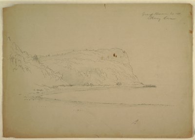 Tekening, "Apengrot", 1851 door Frederic Edwin Church