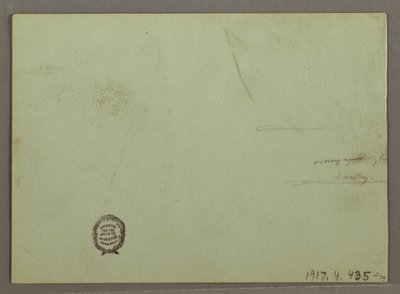 Tekening, Mountainside, april 1869 door Frederic Edwin Church