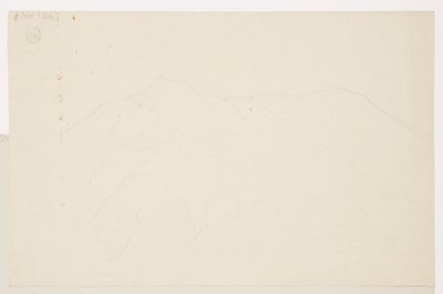 Tekening, Mt. Katadhin, Maine, 1870-78 door Frederic Edwin Church