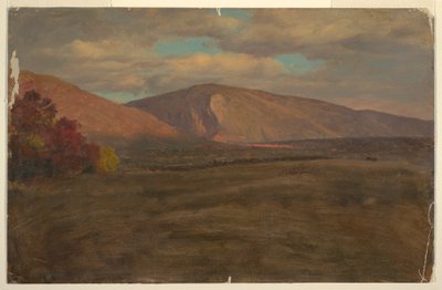 Tekening, Katahdin vanuit het zuidwesten (), 1870-80 door Frederic Edwin Church