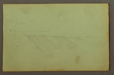 Tekening, Regen, mogelijk 1856 door Frederic Edwin Church