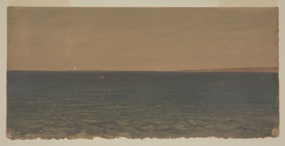 Tekening, Zeegezicht met ijsberg, 1859 door Frederic Edwin Church