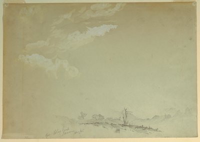 Tekening, Schetsen, Bloxburgh, Jamaica, 1865 door Frederic Edwin Church