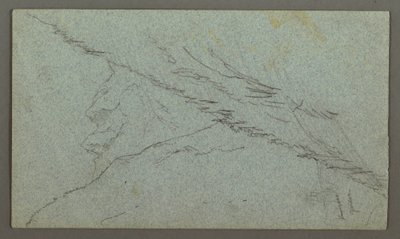 Tekening, Tauernpieken, De K nigss, juli 1868 door Frederic Edwin Church