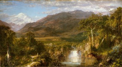 Hart van de Andes door Frederic Edwin Church