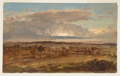 Hudsonvallei door Frederic Edwin Church