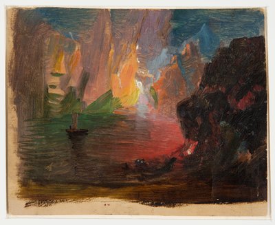 IJsbergfantasie door Frederic Edwin Church