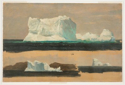 IJsbergen, Twillingate door Frederic Edwin Church