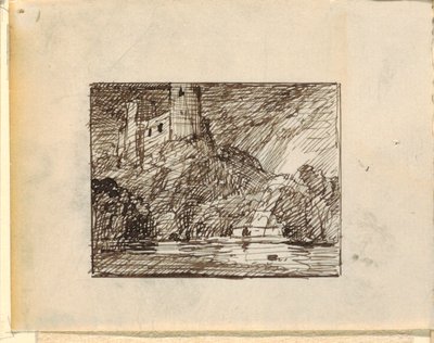 Denkbeeldig Landschap door Frederic Edwin Church