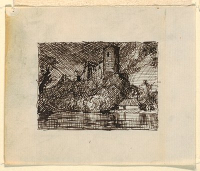 Imaginaire Landschap door Frederic Edwin Church