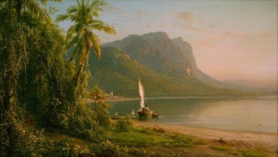 Jamaica door Frederic Edwin Church
