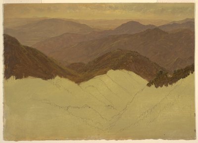 Landschap door Frederic Edwin Church