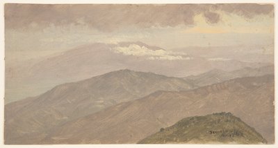 Landschap, Jamaica door Frederic Edwin Church