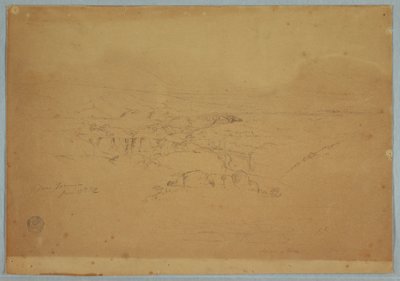 Landschap, nabij Tacunga, Ecuador door Frederic Edwin Church