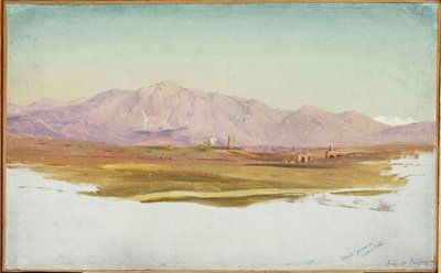 Monte Guinaro, Sabijnse bergen, 1869 door Frederic Edwin Church
