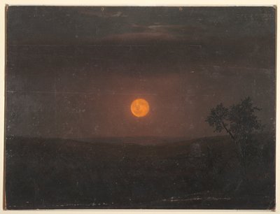 Maanlicht door Frederic Edwin Church