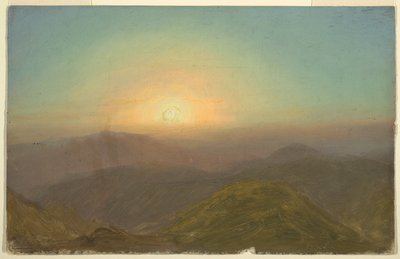 Ochtendlandschap door Frederic Edwin Church