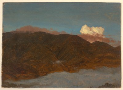 Berglandschap door Frederic Edwin Church