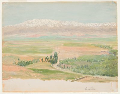 Bergen bij Baalbek door Frederic Edwin Church