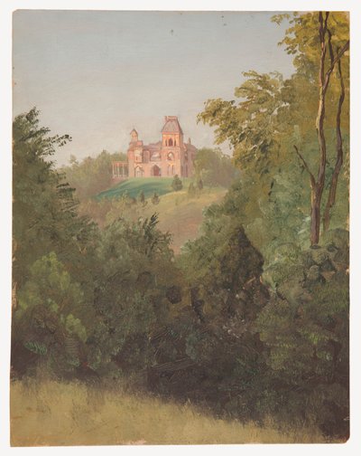 Olana vanuit het Zuidwesten door Frederic Edwin Church