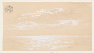 Zeegezicht, Newfoundland door Frederic Edwin Church
