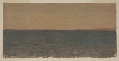 Zeegezicht met ijsberg door Frederic Edwin Church