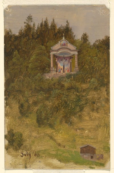 Heiligdom, Beieren door Frederic Edwin Church