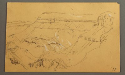 Schetsen, El Yemen Vallei, "Arabië" door Frederic Edwin Church