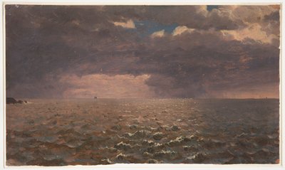Stormachtige Zee door Frederic Edwin Church