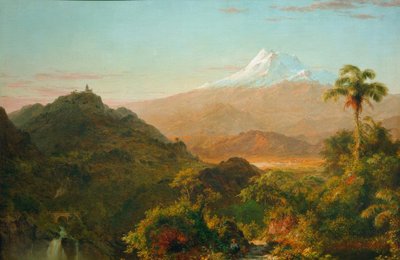 Zuid-Amerikaans landschap door Frederic Edwin Church