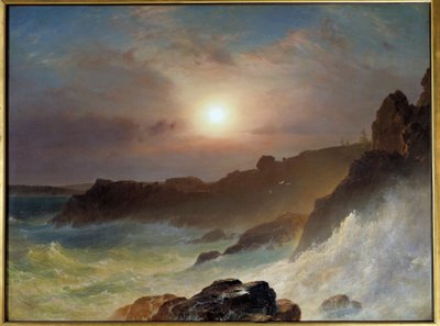 Zonsopgang aan de kust van Maine in de Verenigde Staten in 1863 door Frederic Edwin Church