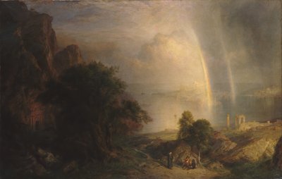 De Egeïsche Zee, ca. 1877 door Frederic Edwin Church
