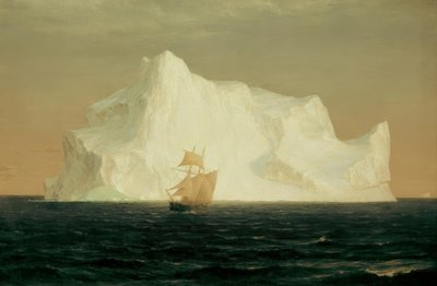 De ijsberg door Frederic Edwin Church