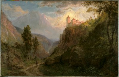 Het klooster van San Pedro Onze Lieve Vrouw van de Sneeuw, 1879 door Frederic Edwin Church